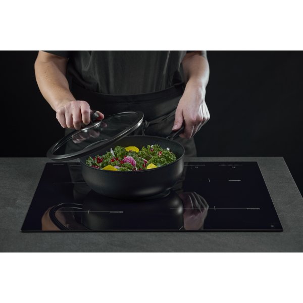 Scanpan Pro SB+ Djup sauteuse med glaslock, 26 cm