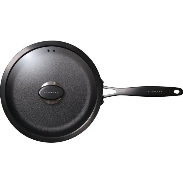 Scanpan Pro SB+ Sauterpanna med glaslock, 28 cm.