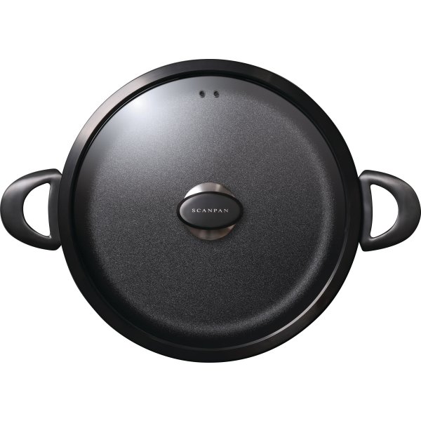 Scanpan Pro SB+ Sauterpanna med glaslock, 32 cm.