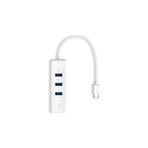 TP-Link 3-portars nav och Gigabit Ethernet-adapter