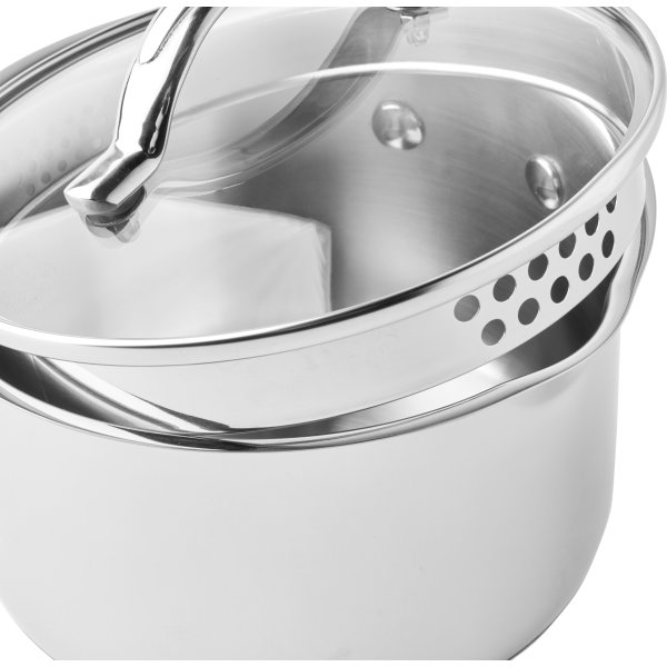 Scanpan STS Gryta med glaslock, 11L.