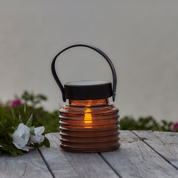 Aston Solar Kruka, H12 cm, brun