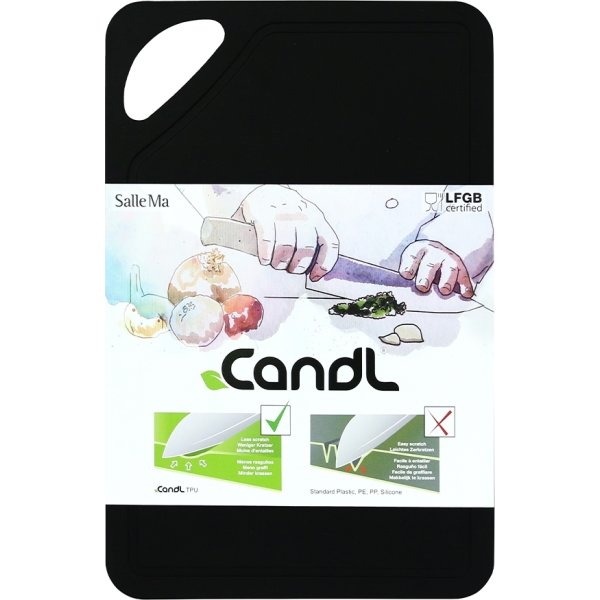 Candl TPU Skärbräda, 26x17 cm, svart