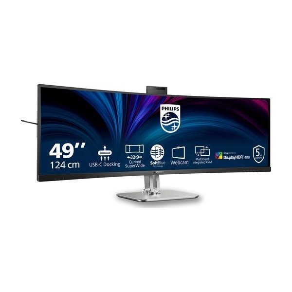 Philips 49B2U6900CH/00 48,8-tums kurvad skärm