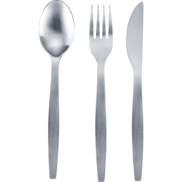 Westmark Bestickset To-Go, kniv/gaffel/sked, stål
