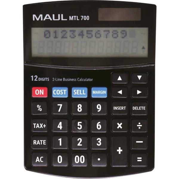 Maul miniräknare MTL 700, svart