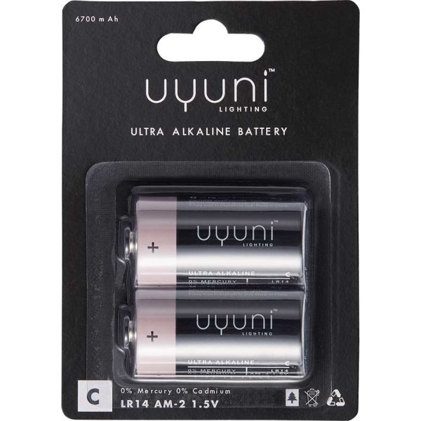 UYUNI Outdoor LED-ljus H12,7 cm, m/spjut, sandsten