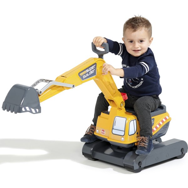 FALK Super Builder grävmaskin, gul