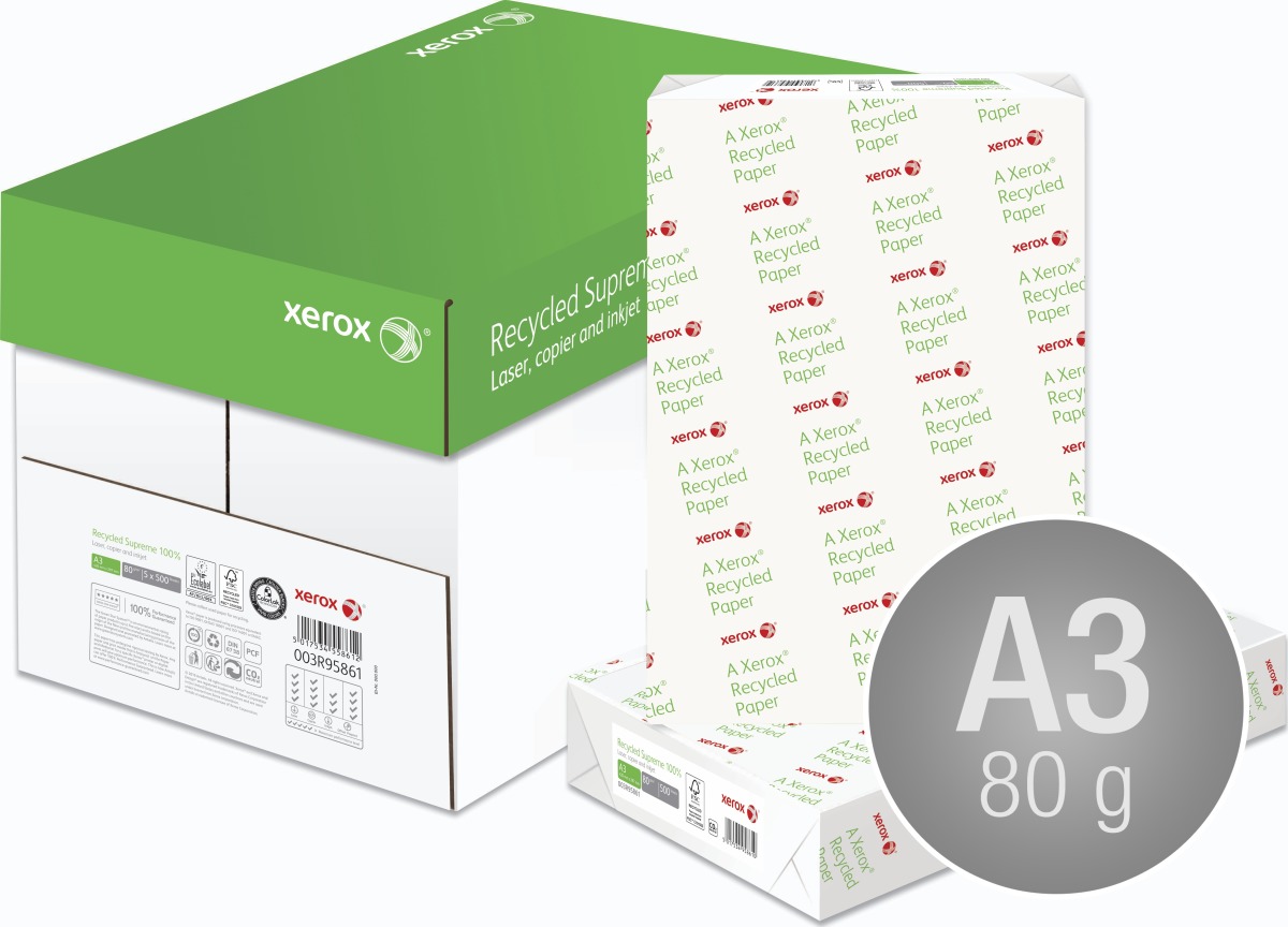 Xerox Recycled Supreme 100% kopieringspapper A3