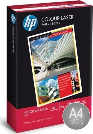 HP ColourLaser Papir A4,120g, 250 ark