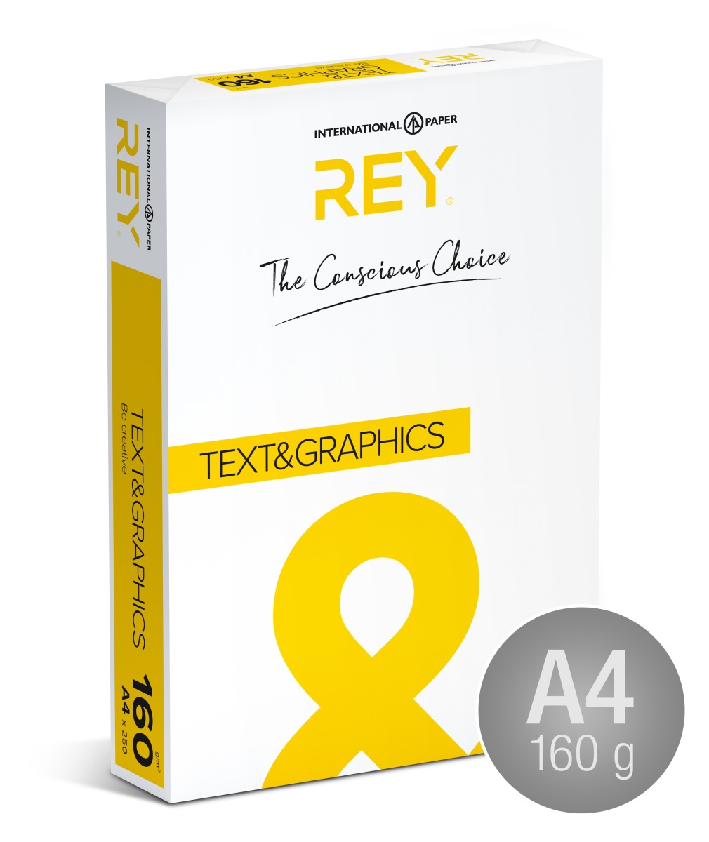 Rey Text & Graphics kopieringspapper A4 | 160 g