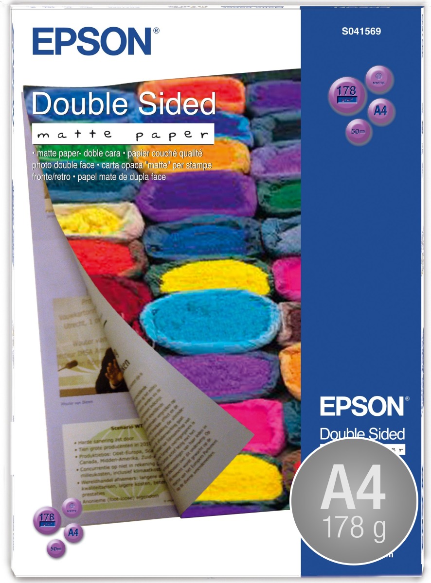 Epson C13S041569 matt, A4 / 178 g / 50 st ark