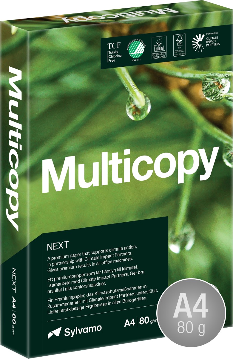 MultiCopy Next kopieringspapper A4 | 80g | 500 ark