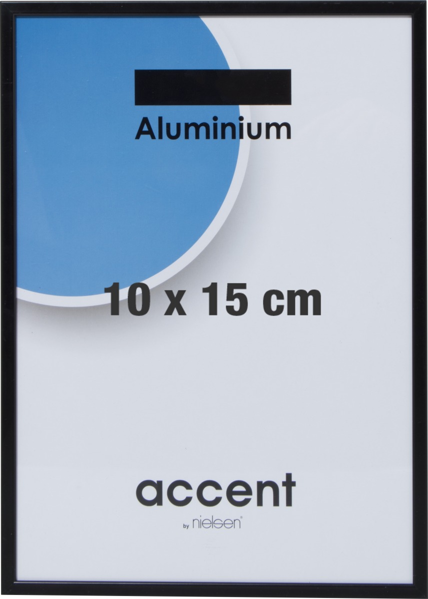 Accent Fotoram 10x15 cm, svart