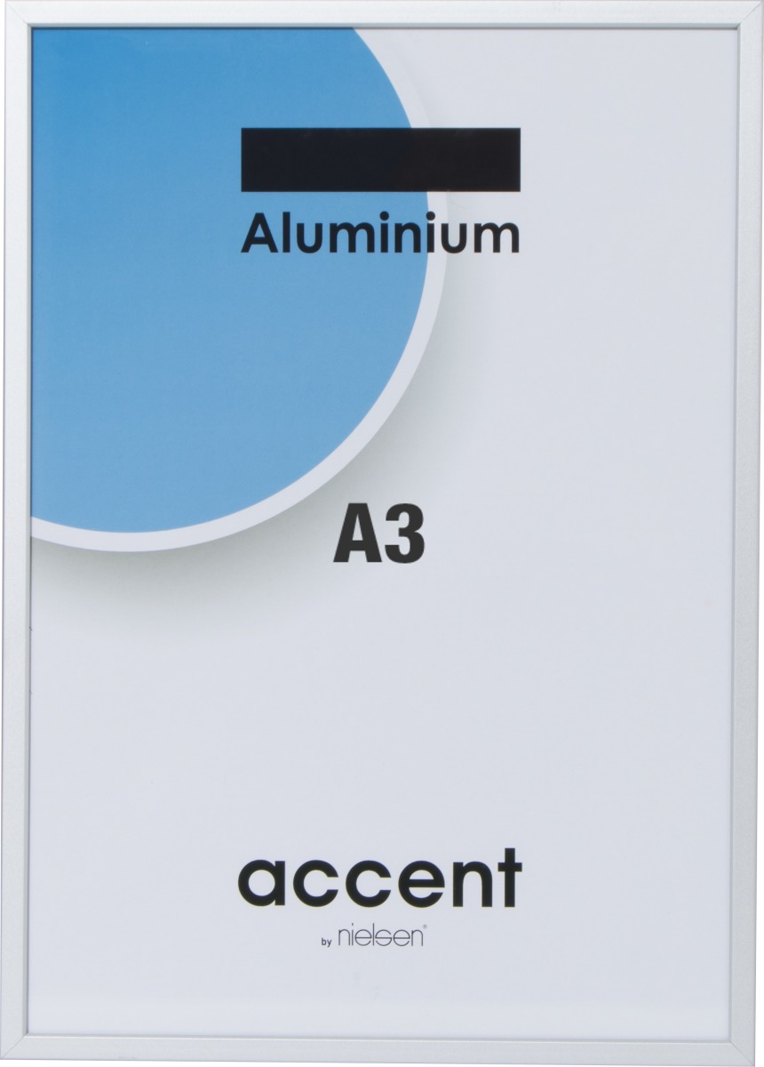 Accent Skiftram A3, silver