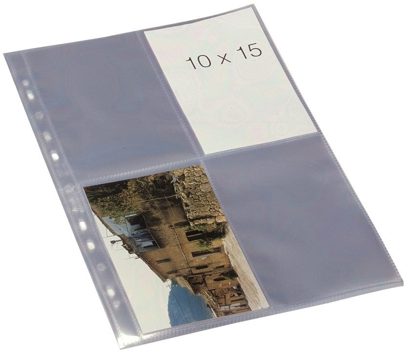 Bantex fotofickor, 10 x 15 cm, stående, 25 st.