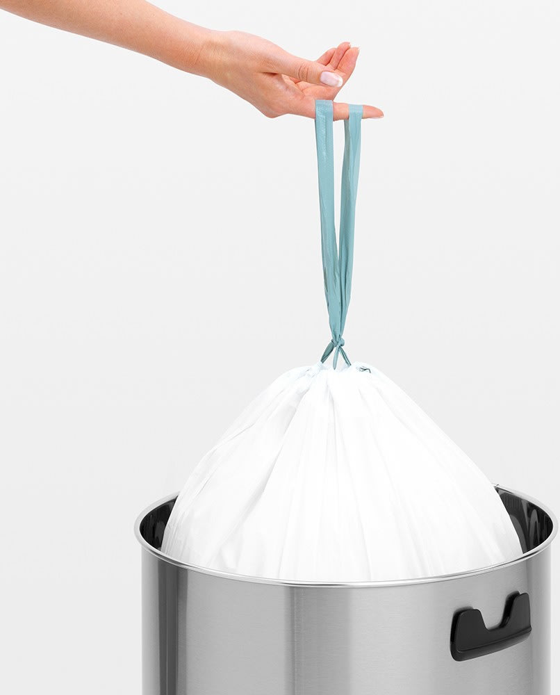 Brabantia Push Bin 60 liter, matt stål