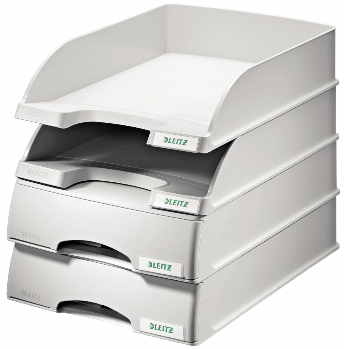 Leitz Plus Standard brevkorg, grå