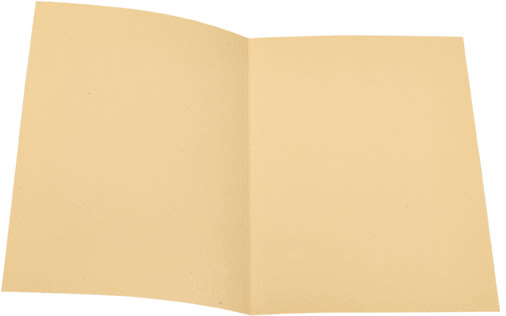 DKF Kartongmapp nr 300, A4, gul