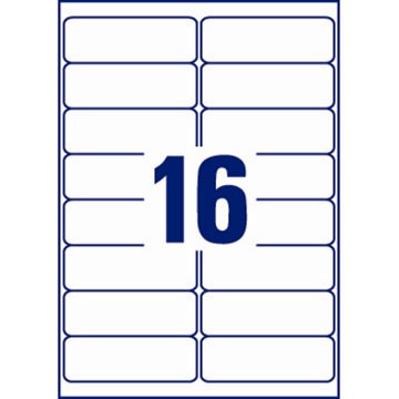 Avery J8162-25 adressetiketter, 99,1x33,9 mm