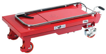 Mobilt lyftbord med fotpump, 150 kg