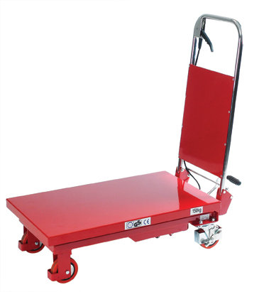 Mobilt lyftbord med fotpump, 150 kg