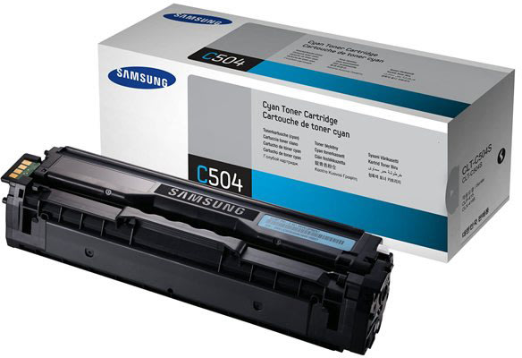 Lasertoner Samsung CLT-C504S Cyan 1800 sidor