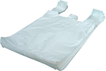 Plastpåsar i polyeten 465x540x30 mm
