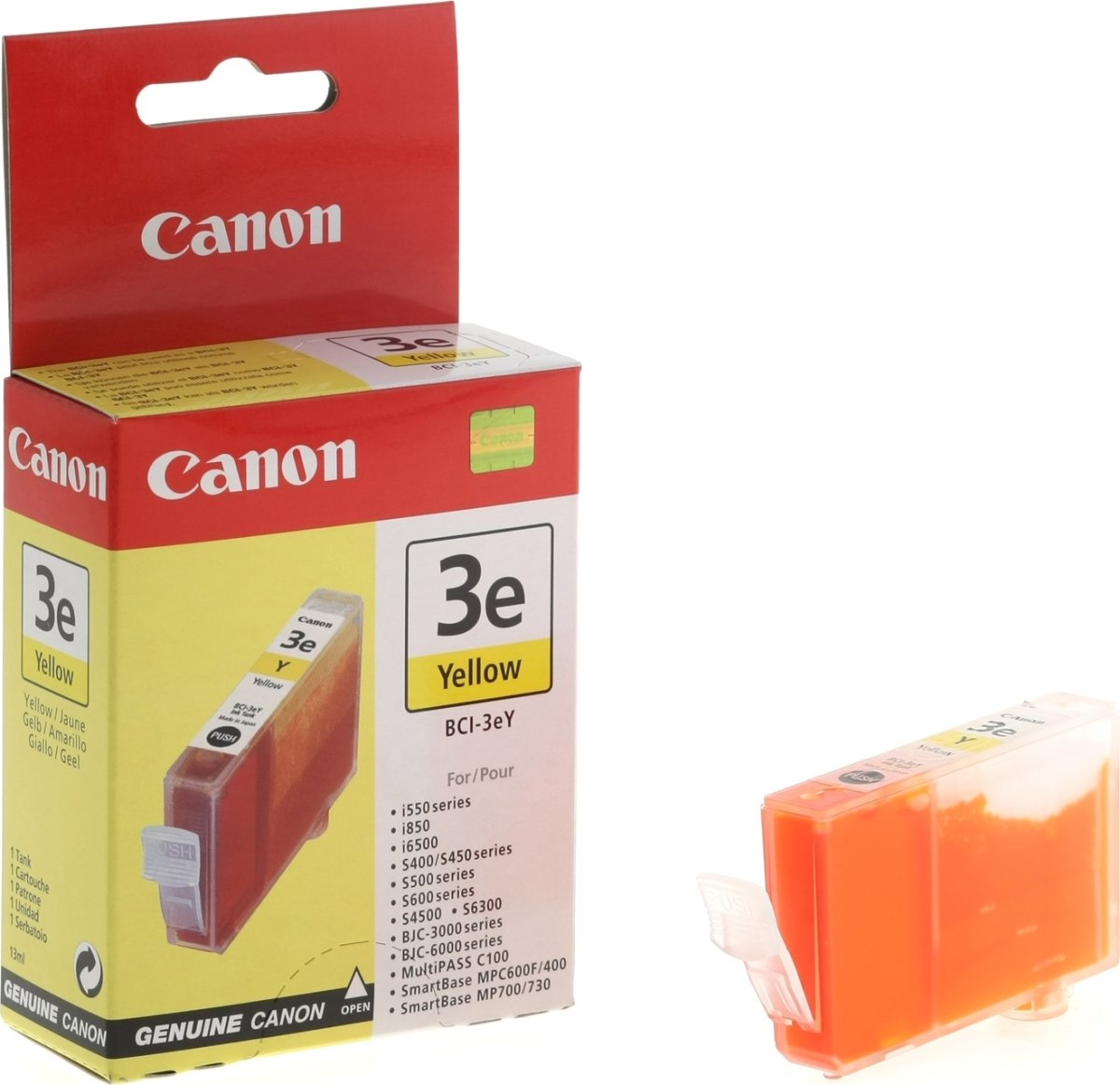 Canon BCI-3EY bläckpatron, gul, 320s