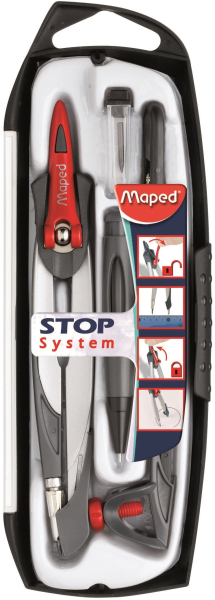Maped Stop System passar med en 0,5 mm penna