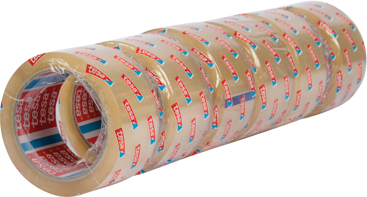 tesa emballagetejp | LN | PP | 50mm x 66m | Klar