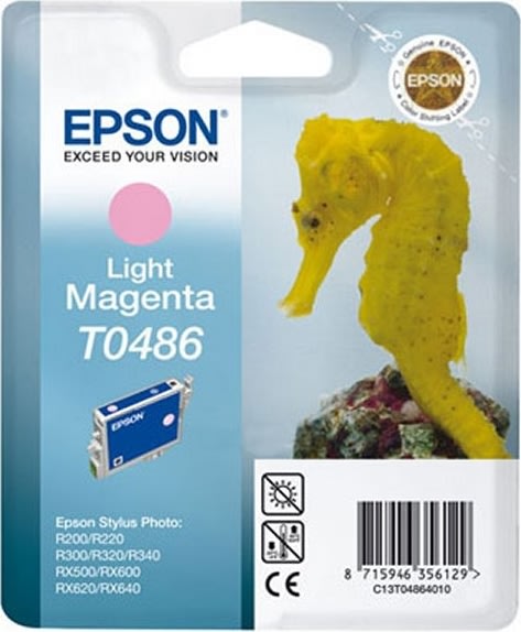 Bläckpatron Epson T048/C13T04864010 Rosa 436 sidor
