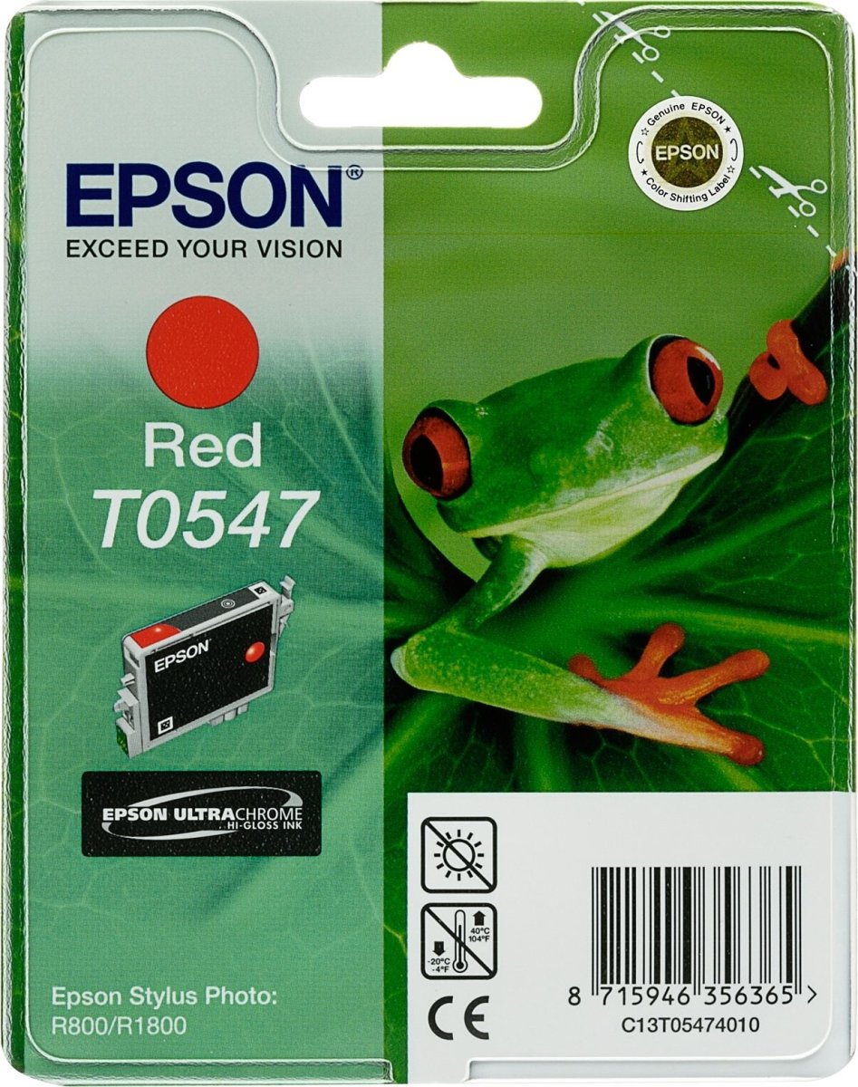 Epson nr T0547/C13T05474010 bläckpatron, röd
