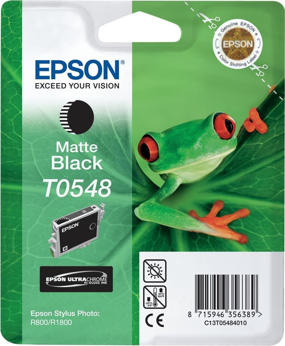 Epson nr T0548/C13T05481010 bläckpatron, mattsvart