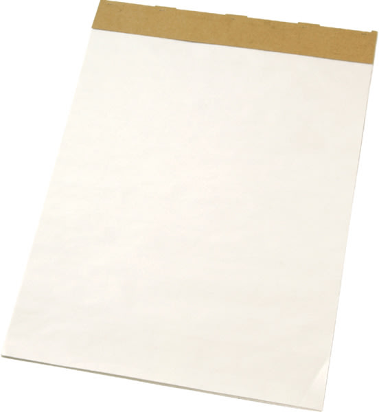 Blädderblock 83x59 cm, 50 ark olinjerat