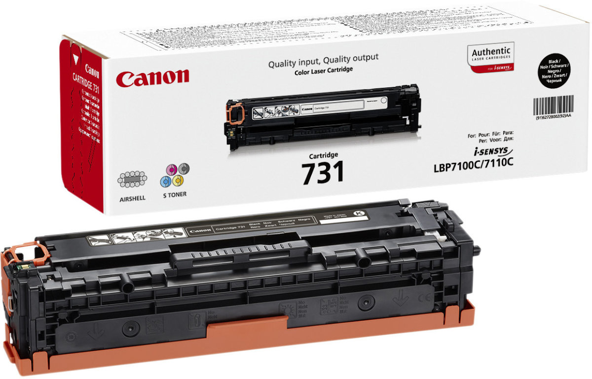 Lasertoner Canon 731C Cyan 1500 sidor