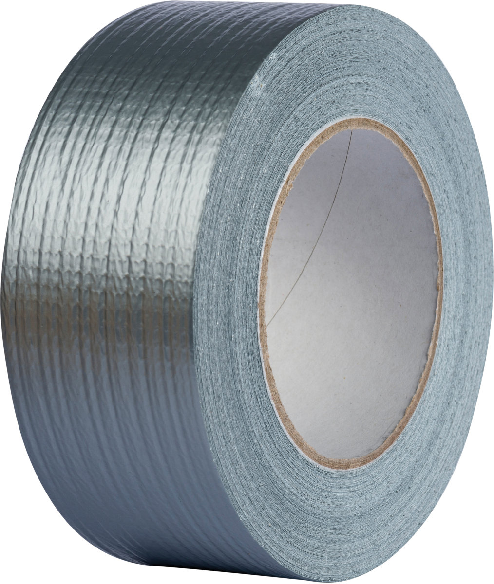 Silvertejp 50 mm x 50 m, metallfärgad