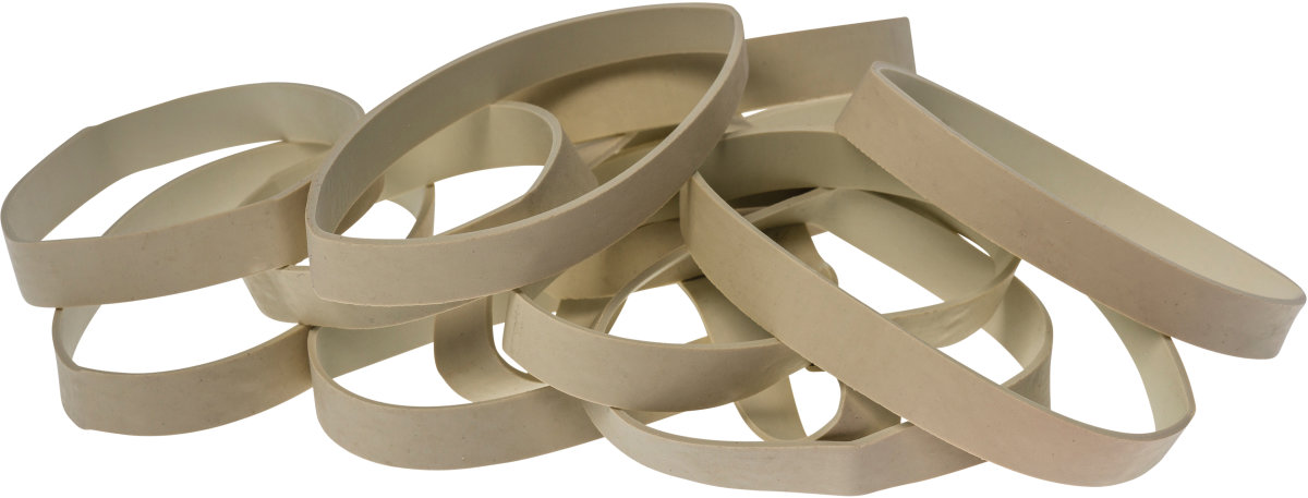 Gummiband 100x10 mm, 500 g, vita