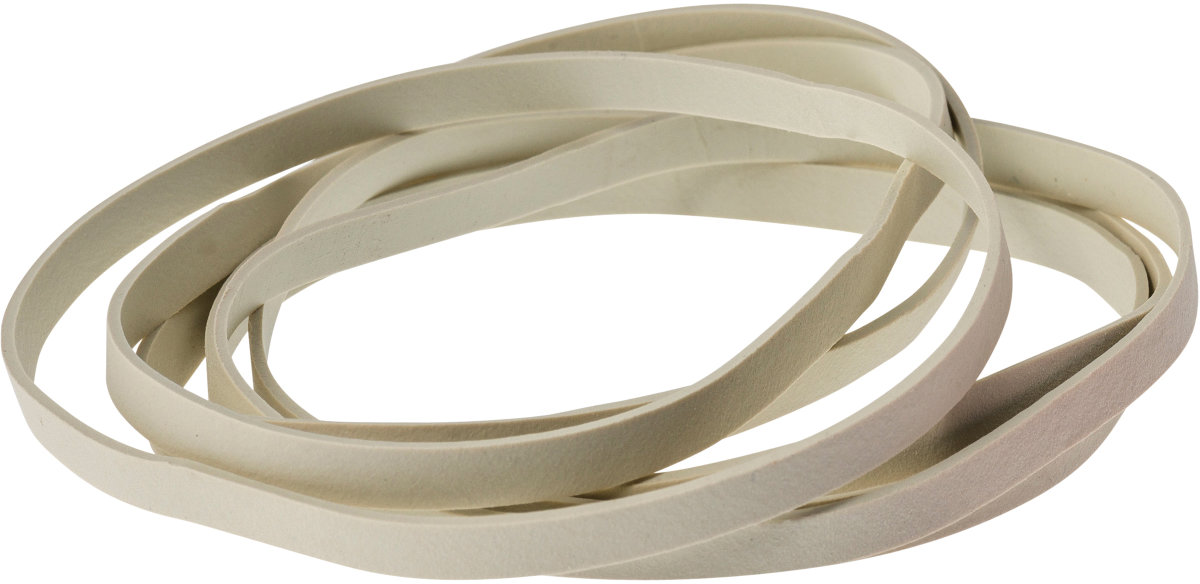 Gummiband 120x5 mm, 500 g, vita