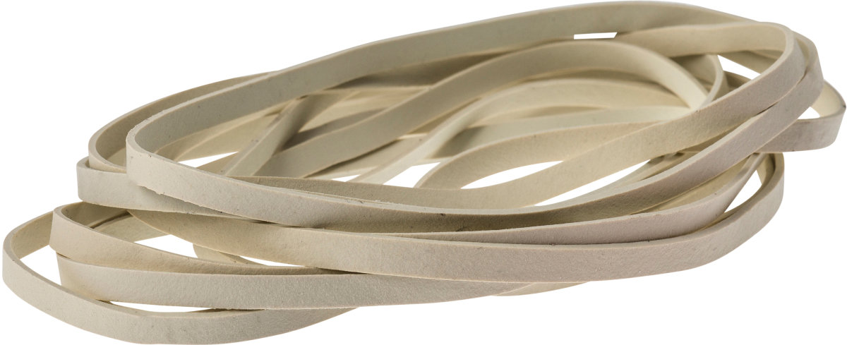 Gummiband 140x5mm, 500 g, vita