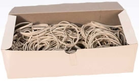 Gummiband 140x5mm, 500 g, vita