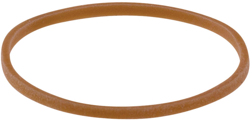 Gummiband nr 14, 500 g, 50 mm, brun