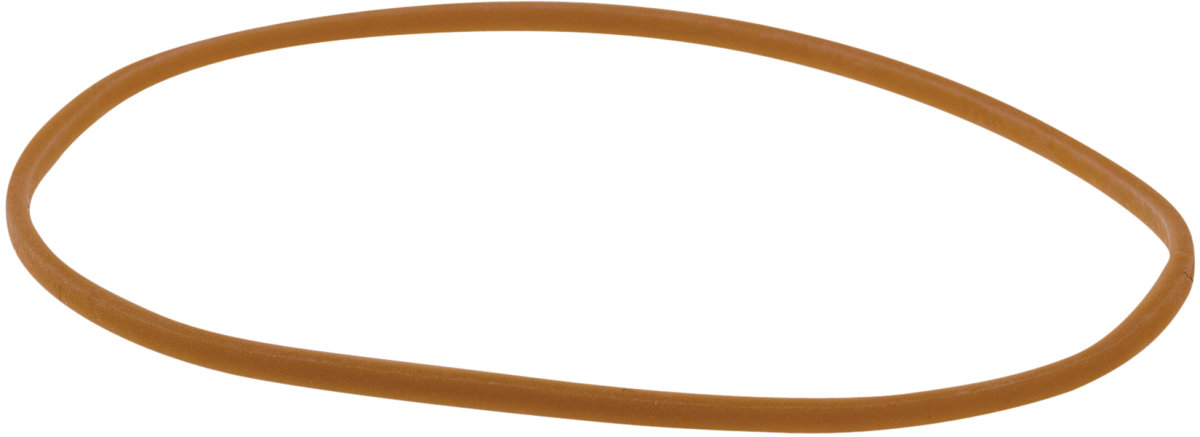 Gummiband nr 20, 250 g, 100 mm, brun