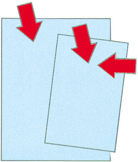Budget mapp A4, 0,085 mm, 100 st.