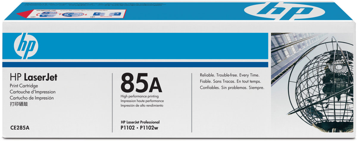 HP CE285A lasertoner, svart, 1600 s