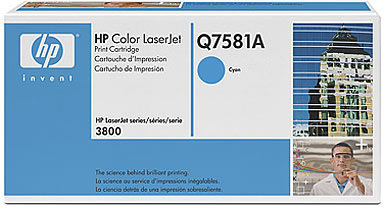 HP 503A/Q7581A lasertoner, blå, 6000 s