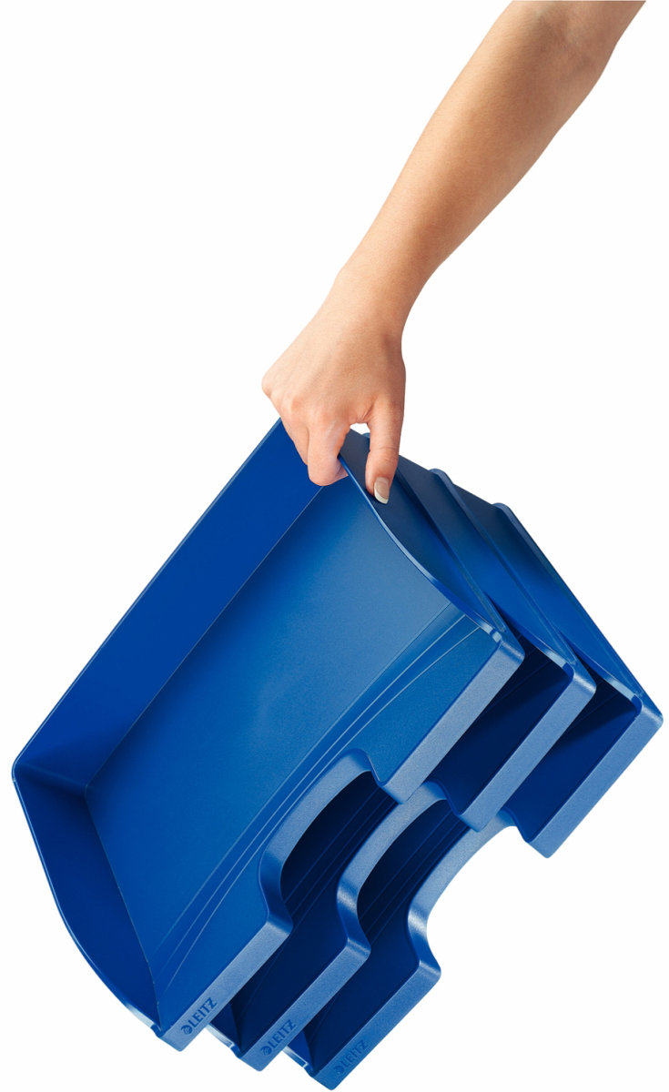 Leitz Plus Standard brevkorg, tvärformat, svart