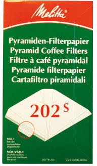 Melitta kaffefilter nr. 202 | Pyramid | 100 st.