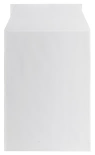 Bong kuvert med pappbaksida, A4, 229x324 mm, vit