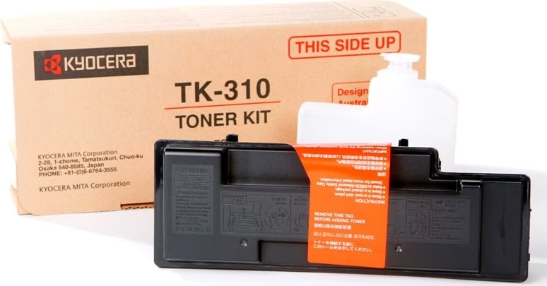 Lasertoner Kyocera 0T2F80EU Svart 12 000 sidor